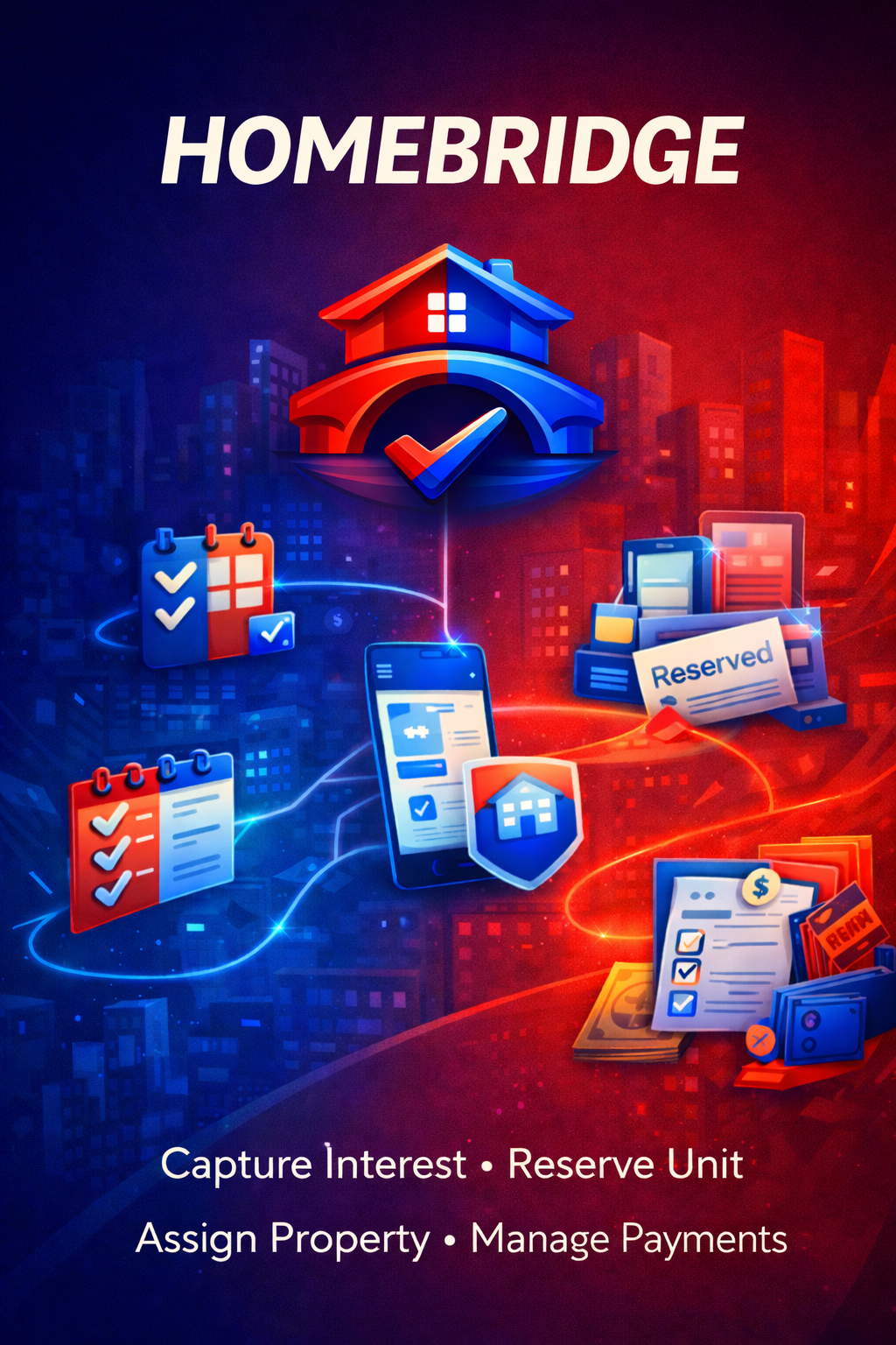 Marketing image highlighting payment-plan visibility and proof workflow